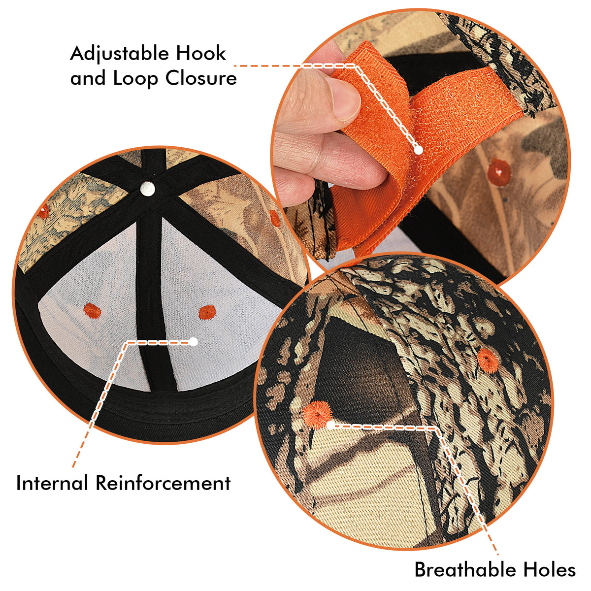 Tirrinia Orange Hunting Hat newarrivals style