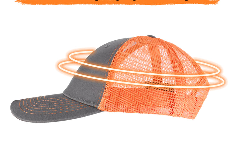 Tirrinia Orange Hunting Hat detail view
