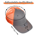 Tirrinia Orange Hunting Hat size chart