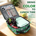 Tirrinia Sports-Themed Insulated Lunch Bag – Compact, Leakproof & Travel-Friendly