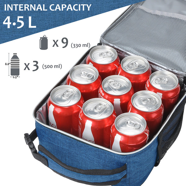 Tirrinia Solid Color Insulated Lunch Cooler Bag product image 11