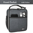 Tirrinia Solid Color Insulated Lunch Cooler Bag