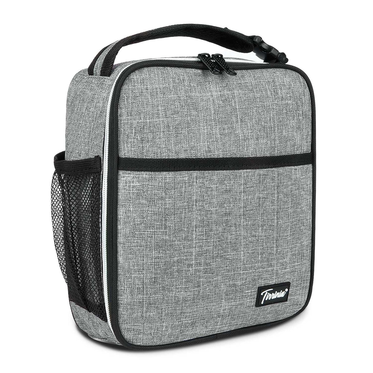 Tirrinia Solid Color Insulated Lunch Cooler Bag back view