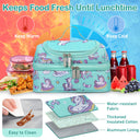 Tirrinia Kids Insulated Lunch Bag – Leak-Proof Double Decker Cooler Tote