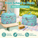 Tirrinia Kids Insulated Lunch Bag – Leak-Proof Double Decker Cooler Tote