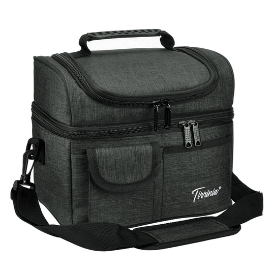 Tirrinia Lunch Tote Bag with Dual Compartment