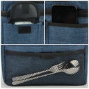 Tirrinia Lunch Tote Bag with Dual Compartment