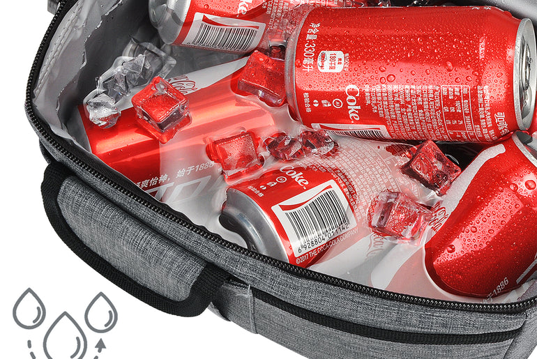 Tirrinia Lunch Tote Bag with Dual Compartment