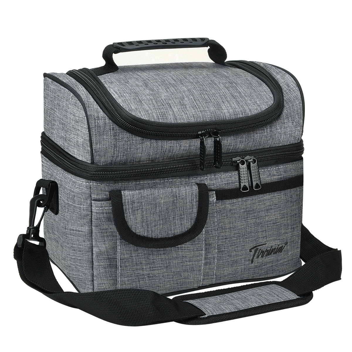 Tirrinia Lunch Tote Bag with Dual Compartment