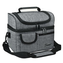 Tirrinia Lunch Tote Bag with Dual Compartment