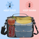 Leakproof Thermal Reusable Lunch Box Tote detail view