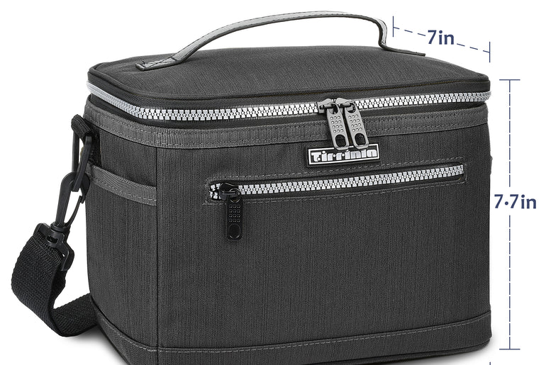 Leakproof Thermal Reusable Lunch Box Tote size chart