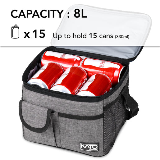 Kato By Tirrinia Medium Size Adult Lunch Bag with 4 Pockets