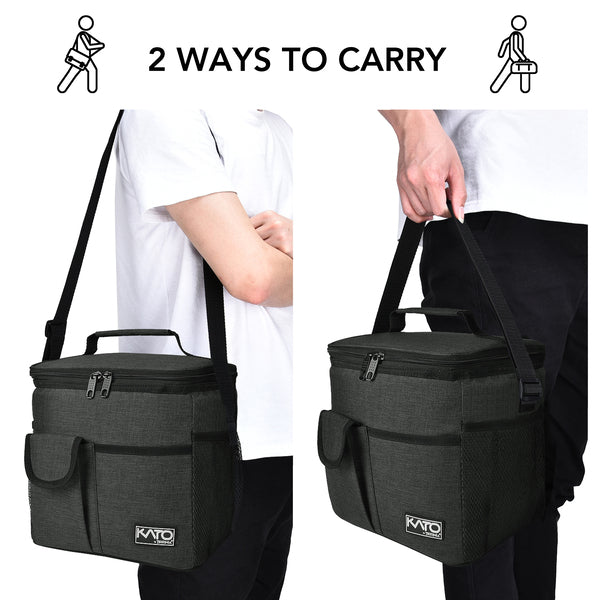 Tirrinia Large Leakproof Lunch Bag for Men