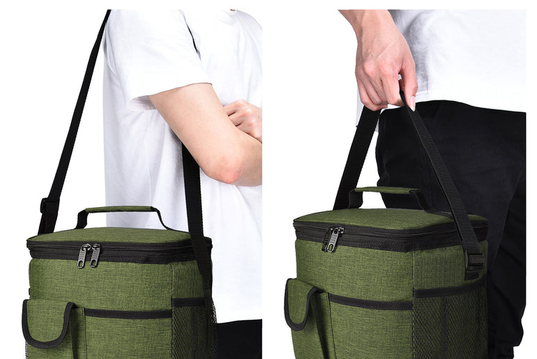 Tirrinia Reusable Lunch Cooler Bag with 4 Pockets newarrivals style