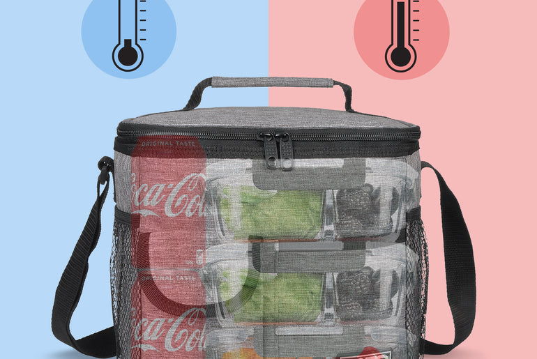Tirrinia Large Leakproof Lunch Bag for Men