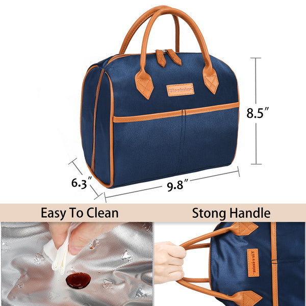 Tirrinia Women's Elegant Lunch Tote Bag for Work