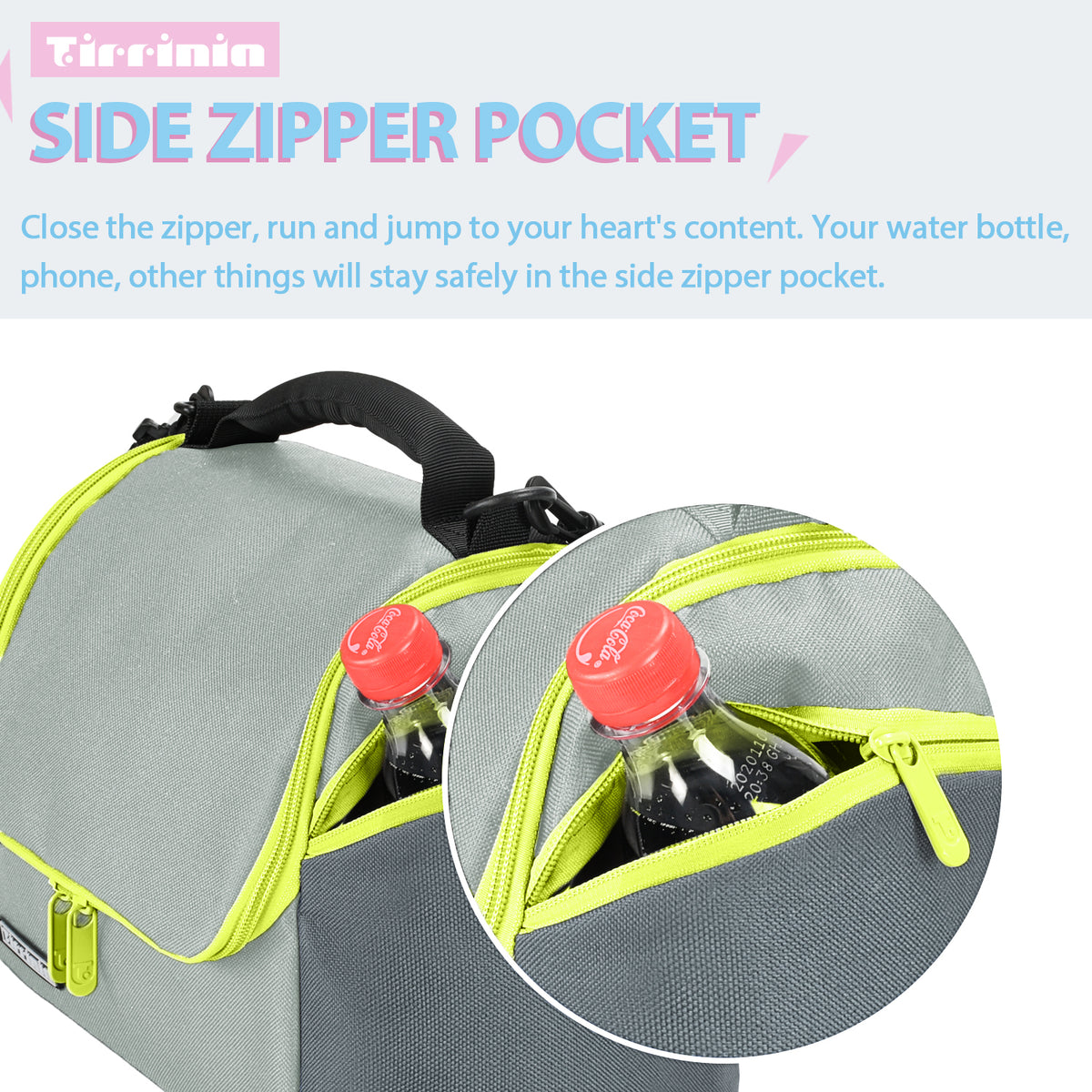 Tirrinia Lunch Cooler Tote for Camping