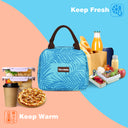 Tirrinia Small Insulated Lunch Cooler Bag for Kids close-up detail