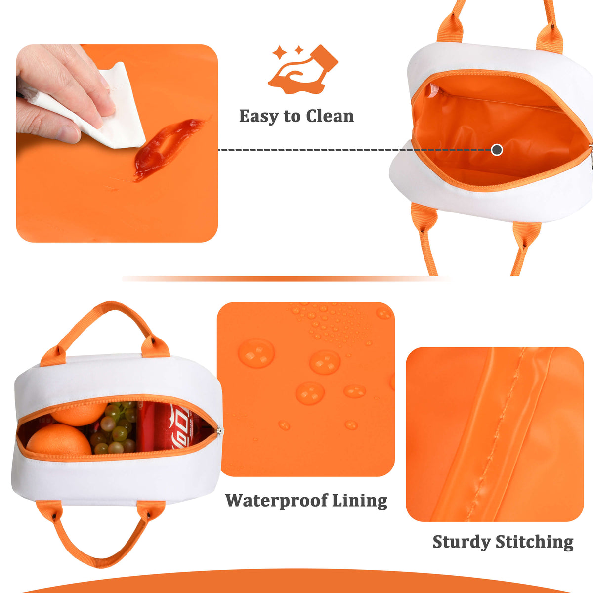 Tirrinia Small Insulated Lunch Cooler Bag for Kids newarrivals style