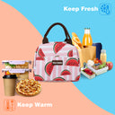 Tirrinia Small Insulated Lunch Cooler Bag for Kids close-up detail