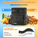 Tirrinia Large Capacity Expandable Insulated Lunch Bag product image 14