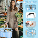 Tirrinia Insulated Picnic Basket with Pattern