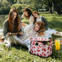 Tirrinia Insulated Picnic Basket with Pattern