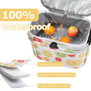 Tirrinia Insulated Picnic Basket with Pattern