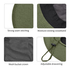 Tirrinia Sun Hat detail view