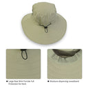 Tirrinia Fishing Safari Hat for Summer