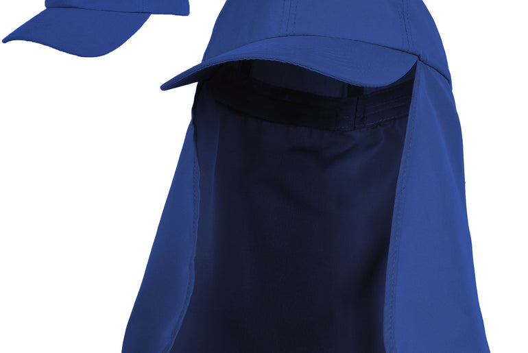 Tirrinia Neck Flap Sun Hat with Wide Brim