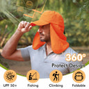 Tirrinia Neck Flap Sun Hat with Wide Brim product image 5