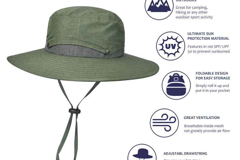 Tirrinia Sun Hat side view