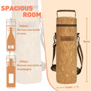 Tirrinia Single Bottle Creative Wine Tote Bag for Gifts side view