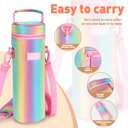 Tirrinia Single Bottle Creative Wine Tote Bag for Gifts