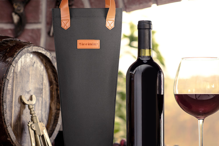 Tirrinia Single Wine Bottle Carrier for Gift