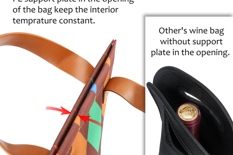 Tirrinia Single Wine Bottle Carrier for Gift