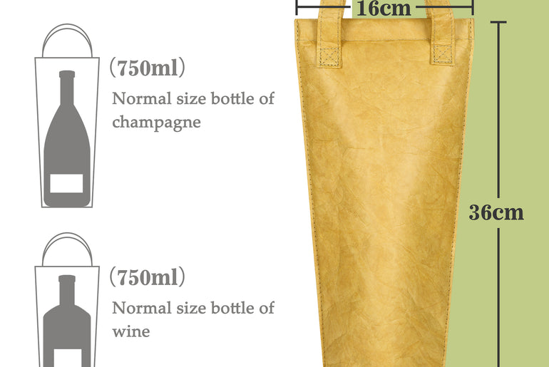 Tirrinia Single Wine Bottle Carrier for Gift