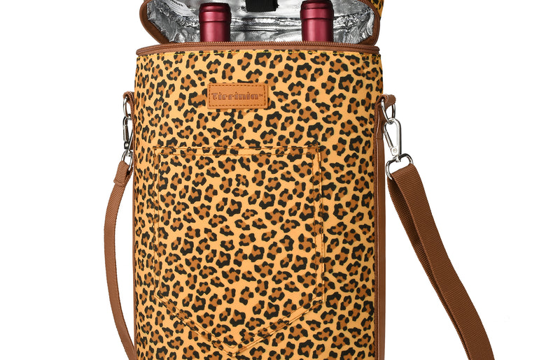 Tirrinia 2 Bottle Insulated Wine Glass Gift Bag