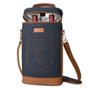 Tirrinia 2 Bottle Insulated Wine Glass Gift Bag
