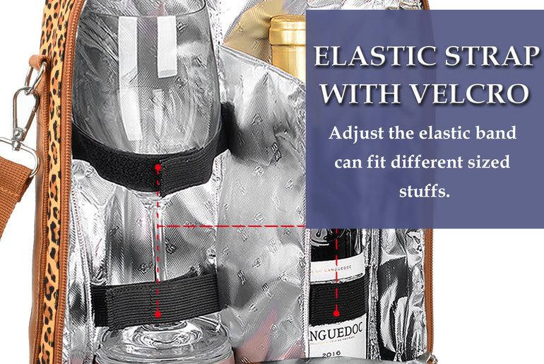 Tirrinia 2 Bottle Wine Carrier Bag for Picnic product image 5