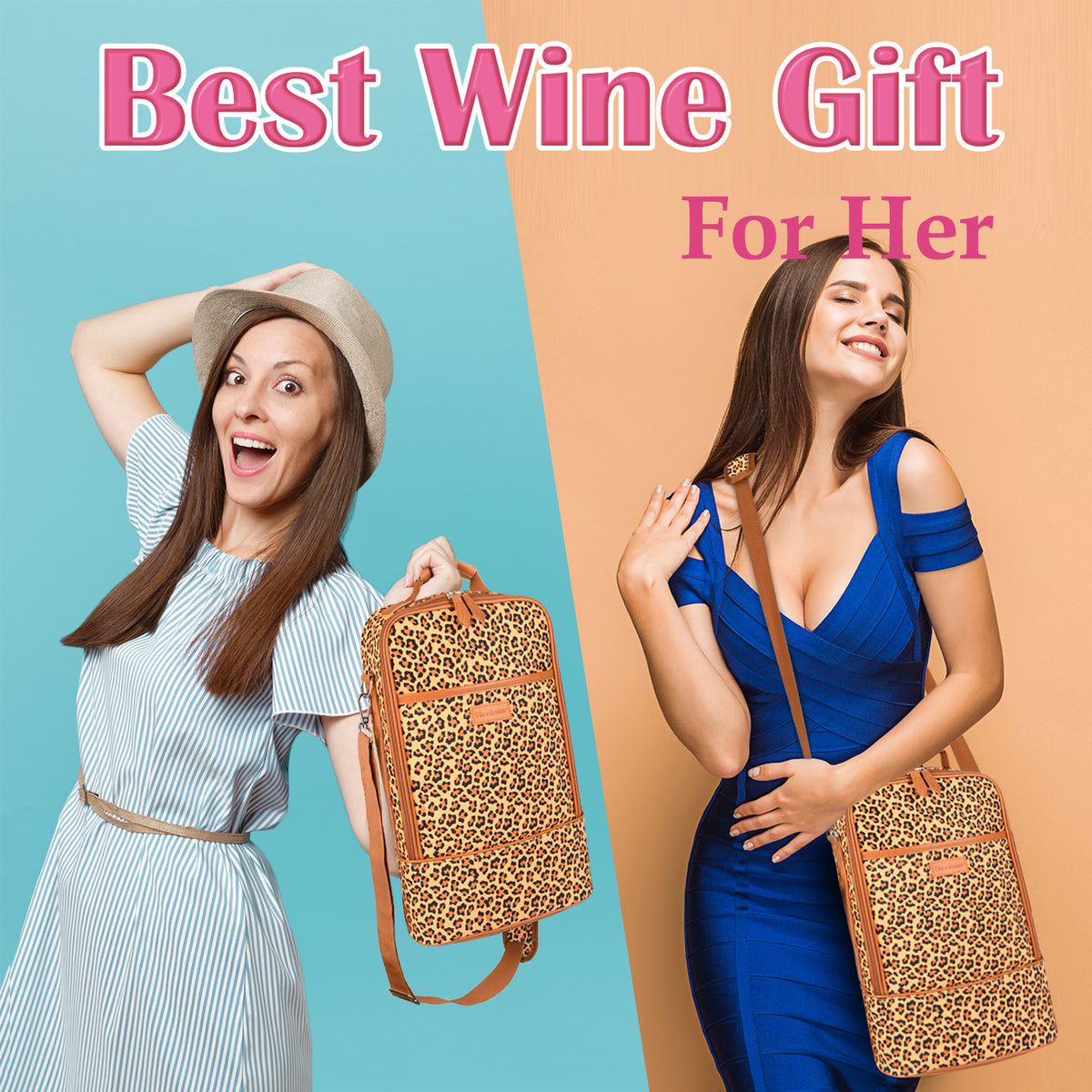 Tirrinia 2 Bottle Wine Carrier Bag for Picnic product image 8