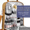 Tirrinia 2 Bottle Insulated Wine Cooler Bag for Beach