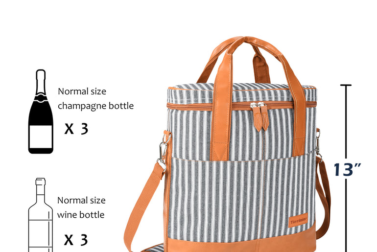 Tirrinia 3 Bottle Wine Carrier for Air Travel product image 16