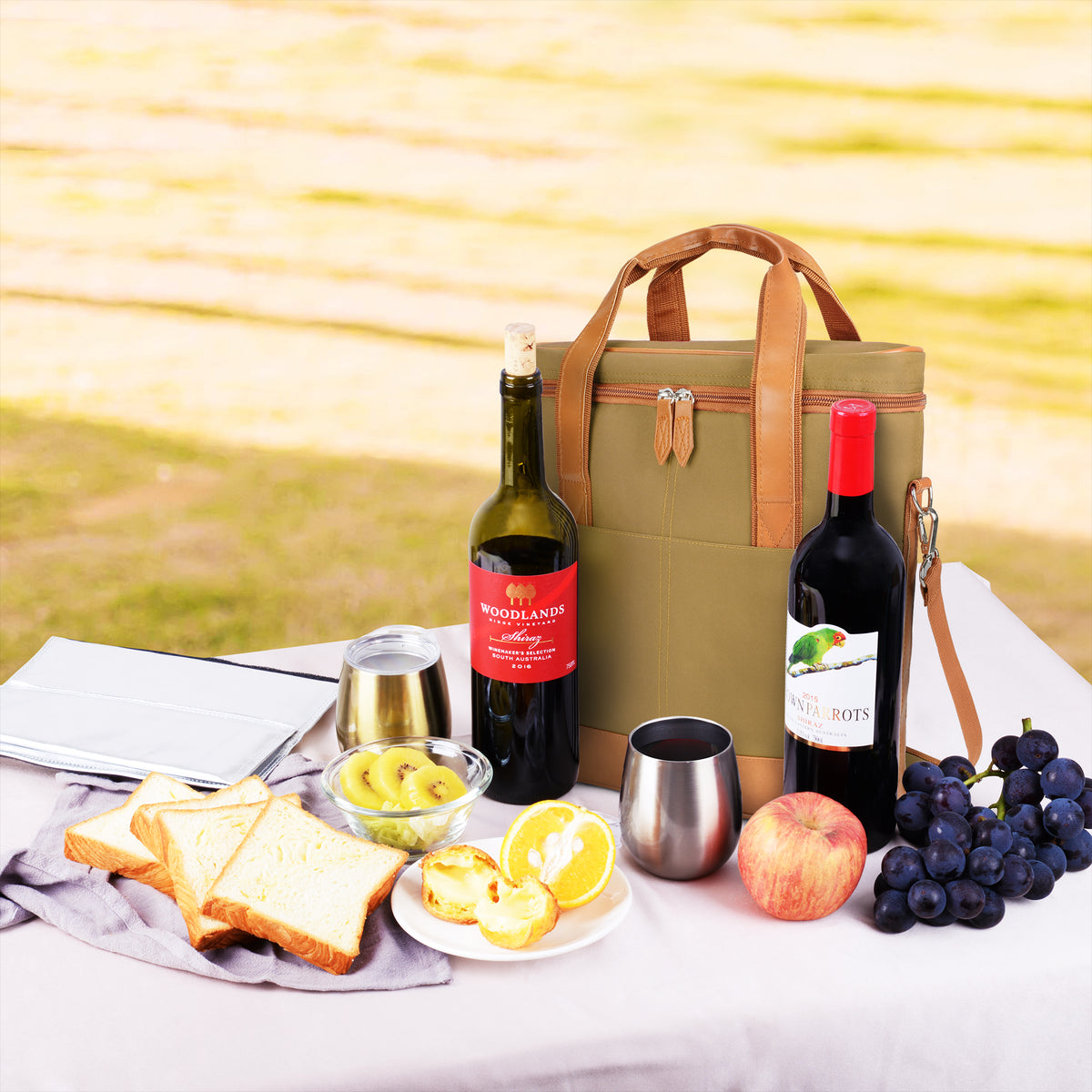Tirrinia 3 Bottle Wine Carrier for Air Travel product image 22