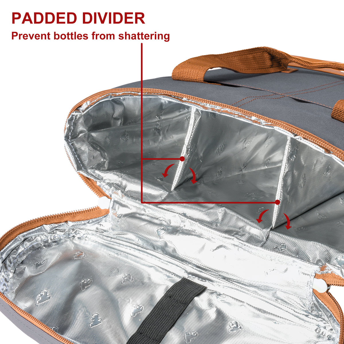 Tirrinia 3 Bottle Wine Carrier for Air Travel product image 9