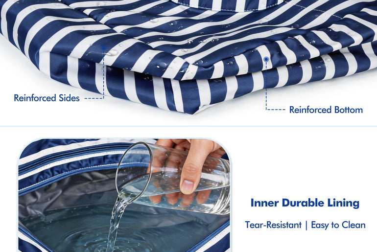 Tirrinia Extra Large Beach Tote Bag – Waterproof Travel Tote with Wet & Dry Separation newarrivals style