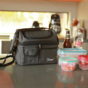 Tirrinia Lunch Tote Bag with Dual Compartment
