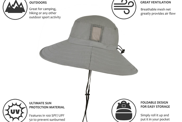 Tirrinia Fishing Safari Hat for Summer